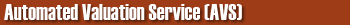 Automated Valuation Service (AVS): image